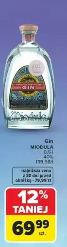 Carrefour Gin oferta