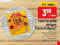 Polomarket Tacki do grilla okrągłe Fiesta Grillesta oferta