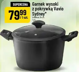 Polomarket Garnek wysoki z pokrywką Vavio Sydney oferta