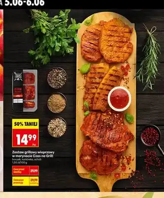 Zestaw grillowy wieprzowy w marynacie Czas na Grill