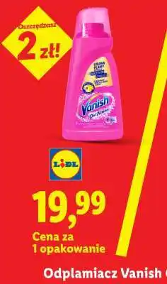 Lidl Odplamiacz Vanish oferta