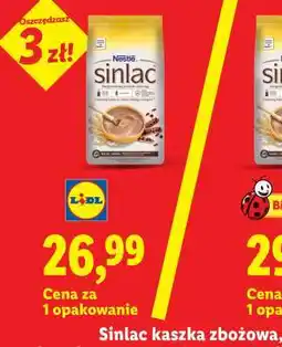 Lidl NESTLÉ Sinlac oferta