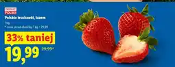 Lidl Polskie truskawki, luzem oferta