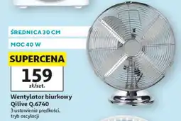 Auchan Wentylator biurkowy Qilive Q.6740 oferta