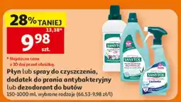 Auchan Płyn lub spray do czyszczenia, dodatek do prania antybakteryjny lub dezodorant do butów oferta