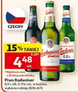 Auchan Piwo Budweiser oferta
