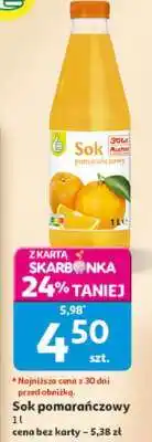 Auchan Sok pomarańczowy oferta
