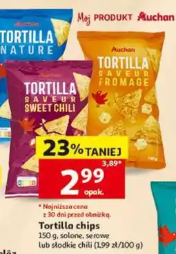 Auchan Tortilla Chips oferta
