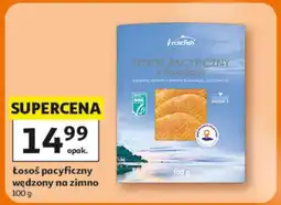 Auchan Łosoś pacyficzny wędzony na zimno oferta