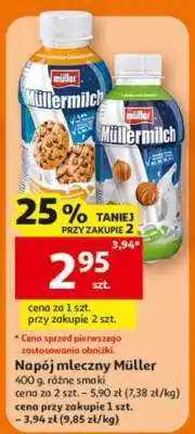 Auchan Napój mleczny MÜLLER oferta