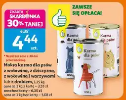 Auchan Karma dla psów oferta