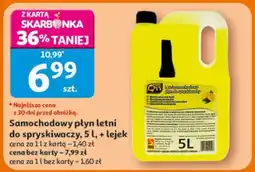 Auchan Samochodowy płyn letni do spryskiwaczy, 5 l, + lejek oferta