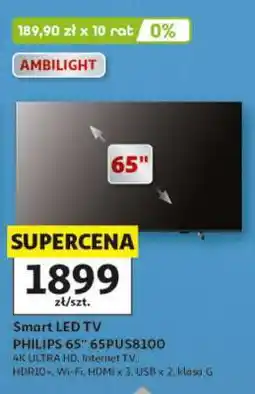 Auchan PHILIPS 65 65PUS8100 oferta