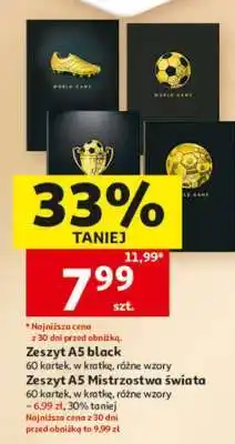 Auchan Zeszyt A5 Mistrzostwa świata oferta