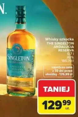 Carrefour THE SINGLETON ANDALUCIA RESERVA oferta
