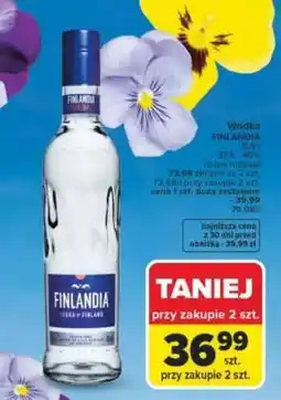 Carrefour Wódka Finlandia oferta