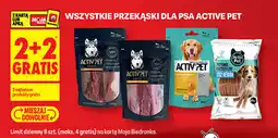 Biedronka WSZYSTKIE PRZEKĄSKI DLA PSA ACTIVE PET oferta
