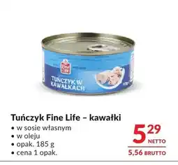 Makro Tuńczyk w sosie własnym kawałki Fine Life oferta