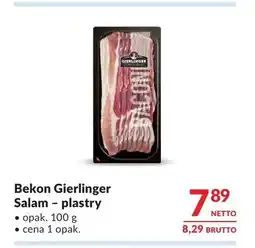 Makro Bekon Gierlinger Salam plastry oferta