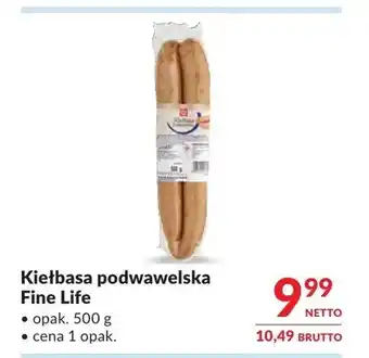 Makro Kiełbasa podwawelska Fine Life oferta