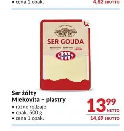 Makro Ser żółty Mlekovita plastry oferta