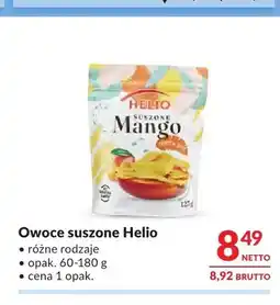 Makro Owoce suszone Helio oferta