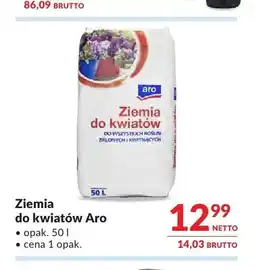 Makro Ziemia do kwiatów Aro oferta