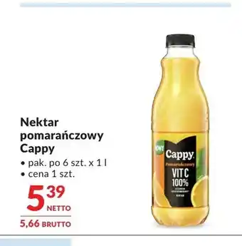 Makro Nektar pomarańczowy Cappy oferta