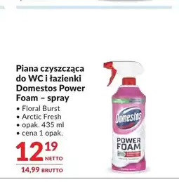 Makro Piana czyszcząca do WC i łazienki Domestos Power Foam Floral Burst oferta