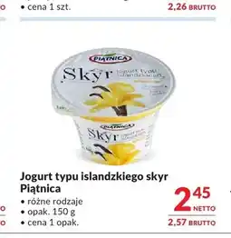 Makro Jogurt typu islandzkiego skyr Piątnica oferta