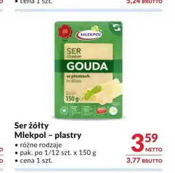 Makro Ser żółty Mlekpol plastry oferta