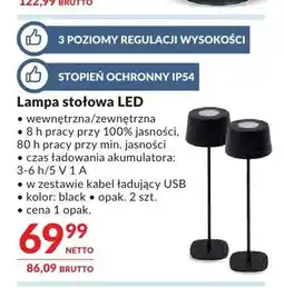 Makro Lampa stołowa LED 2-pak oferta