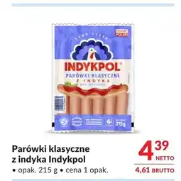 Makro Parówki klasyczne z indyka Indykpol oferta