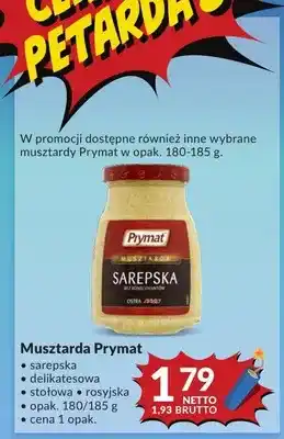 Makro Musztarda sarepska Prymat oferta