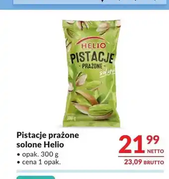 Makro Pistacje prażone solone Helio oferta