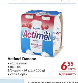 Makro Actimel Danone 4-pak oferta