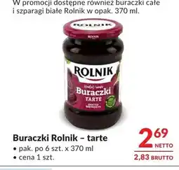 Makro Buraczki tarte Rolnik oferta