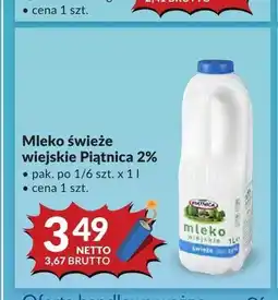 Makro Mleko świeże wiejskie Piątnica 2% oferta
