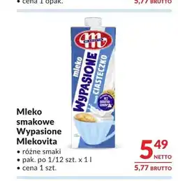 Makro Mleko smakowe Wypasione Mlekovita oferta