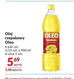 Makro Olej rzepakowy Oleo oferta