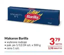 Makro Makaron Barilla oferta