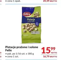 Makro Pistacje prażone i solone Felix oferta
