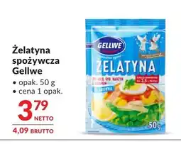 Makro Żelatyna spożywcza Gellwe oferta