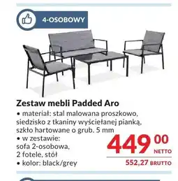 Makro Zestaw mebli Padded Aro oferta