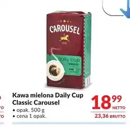 Makro Kawa mielona Daily Cup Classic Carousel oferta