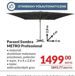 Makro Parasol Sombra Metro Professional oferta
