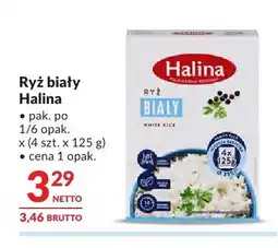 Makro Ryż biały Halina 4-pak oferta