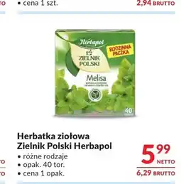 Makro Herbatka ziołowa Melisa Zielnik Polski Herbapol oferta