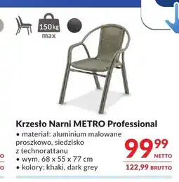 Makro Krzesło Narni Metro Professional oferta