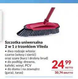 Makro Szczotka uniwersalna 2 w 1 z trzonkiem Vileda oferta